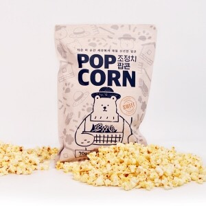 조정치팝콘 친환경 무농약 NON-GMO 팝콘70g 5봉 세트 과자 간식[원산지:국산(강원도 원주시)]